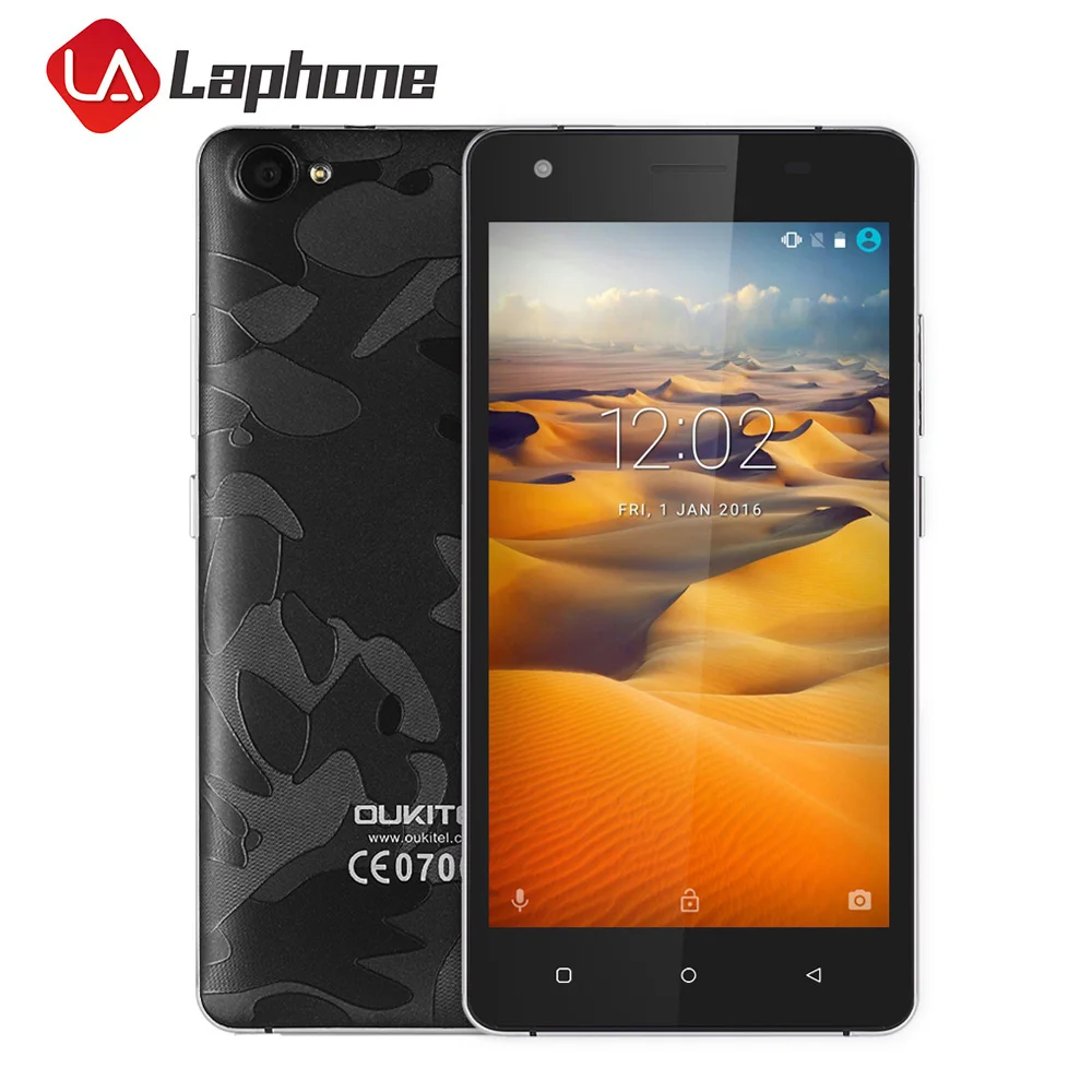 OUKITEL C5 Pro 4G Smartphone 5.0 inch Android 6.0 MTK6737 Quad Core 1.3GHz 2GB RAM 16GB ROM Dual Cameras | Мобильные телефоны и