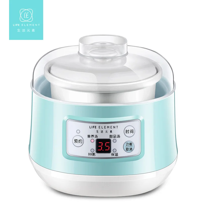 Intelligent Electric Stew Pot Multi-function Cooking Pot Soup Pot Ceramic Liner One-button Intelligence 9-hour Appointment
Intelligent Electric Stew Pot Multi-function Cooking Pot Soup Pot Ceramic Liner One-button Intelligence 9-hour Appointment