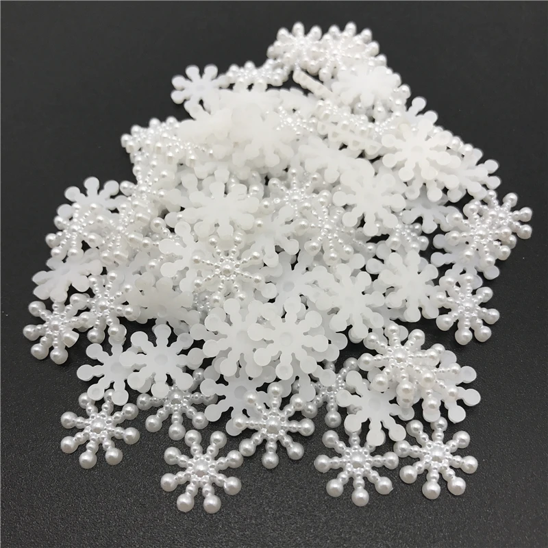 50pcs 15mm White Ivory Snowflake Shape Beads Craft Imitation Pearls Flatback For Art Scrapbooking DIY Decoration
50pcs 15mm White Ivory Snowflake Shape Beads Craft Imitation Pearls Flatback For Art Scrapbooking DIY Decoration