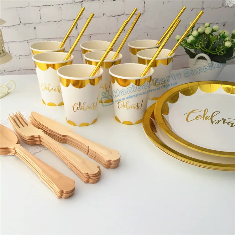 24 People Gold Foil Paper Plates Cups Straws Cutlery Anniversary Wedding Decorations 1st Birthday Gender Neutral Party Celebrate
24 People Gold Foil Paper Plates Cups Straws Cutlery Anniversary Wedding Decorations 1st Birthday Gender Neutral Party Celebrate