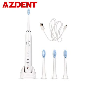 New 5 Models Sonic Electric Toothbrush Rechargeable USB Charger Ultrasonic Teeth Tooth Brush 4pcs Heads Professional Oral Clean
New 5 Models Sonic Electric Toothbrush Rechargeable USB Charger Ultrasonic Teeth Tooth Brush 4pcs Heads Professional Oral Clean