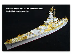 Военный боевой корабль «Южная Дакота» пять звезд FS700021, модернизированный с металлическим etch.
Военный боевой корабль «Южная Дакота» пять звезд FS700021, модернизированный с металлическим etch.