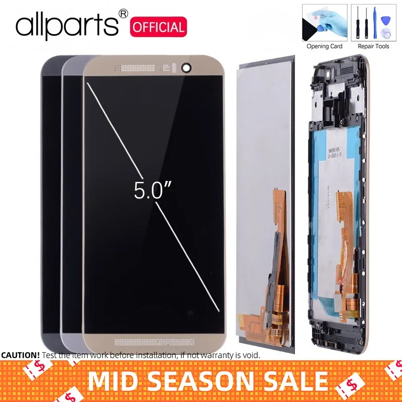 100% Original 5" For HTC ONE M9 LCD Touch Screen For HTC M9 Display Digitizer Assembly For M9 LCD Replacement Parts M9E M9W
100% Original 5" For HTC ONE M9 LCD Touch Screen For HTC M9 Display Digitizer Assembly For M9 LCD Replacement Parts M9E M9W