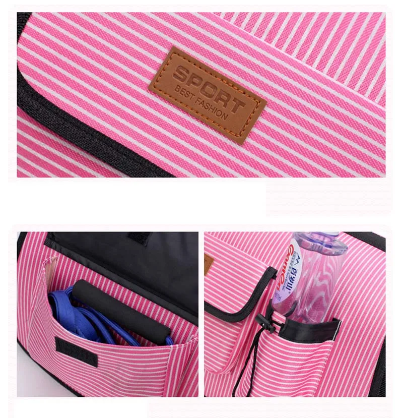 Soft Sided Pet Carrier Airline Approved Under Seat Travel Portable Pet Carrier Fashion Striped Pet Bag for Small Dogs Cats12