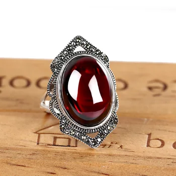 925 Silver Ring Synthetic Cubic Zircon Red Blue Corundum Stone 100% Pure S925 Sterling Solid Silver Rings for Women Jewelry
925 Silver Ring Synthetic Cubic Zircon Red Blue Corundum Stone 100% Pure S925 Sterling Solid Silver Rings for Women Jewelry