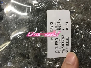 1000 pieces of LED 5mm red dome super flow transparent piranha LED round lights new high-end fashion torn SMD
1000 pieces of LED 5mm red dome super flow transparent piranha LED round lights new high-end fashion torn SMD