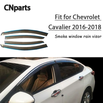 CNparts 4pcs ABS For Chevrolet Cavalier 2016 2017 2018 Car Smoke Window Sun Visor Keep Fresh Air convection Accessories
CNparts 4pcs ABS For Chevrolet Cavalier 2016 2017 2018 Car Smoke Window Sun Visor Keep Fresh Air convection Accessories