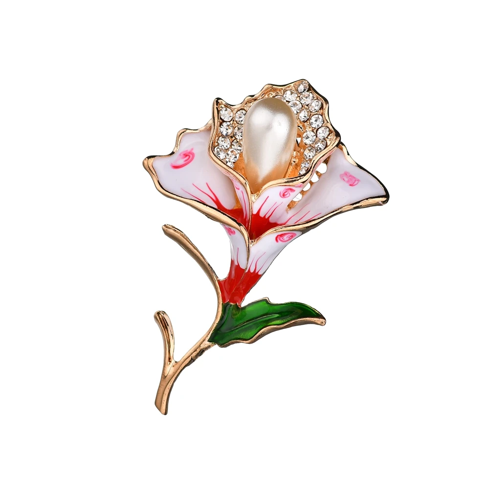 MissCyCy Romantic Carnation Flowers Brooches for Women Rhinestone Imitation Pearl Brooch Pins Wedding Jewelry Gift
MissCyCy Romantic Carnation Flowers Brooches for Women Rhinestone Imitation Pearl Brooch Pins Wedding Jewelry Gift