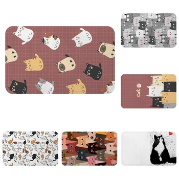 Cartoon Cat Kitty Animal Pop Art Cool Mat Bath Carpet Decorative Anti-Slip Mats Room Car Floor Bar Rugs Door Home Decor Gift
Cartoon Cat Kitty Animal Pop Art Cool Mat Bath Carpet Decorative Anti-Slip Mats Room Car Floor Bar Rugs Door Home Decor Gift