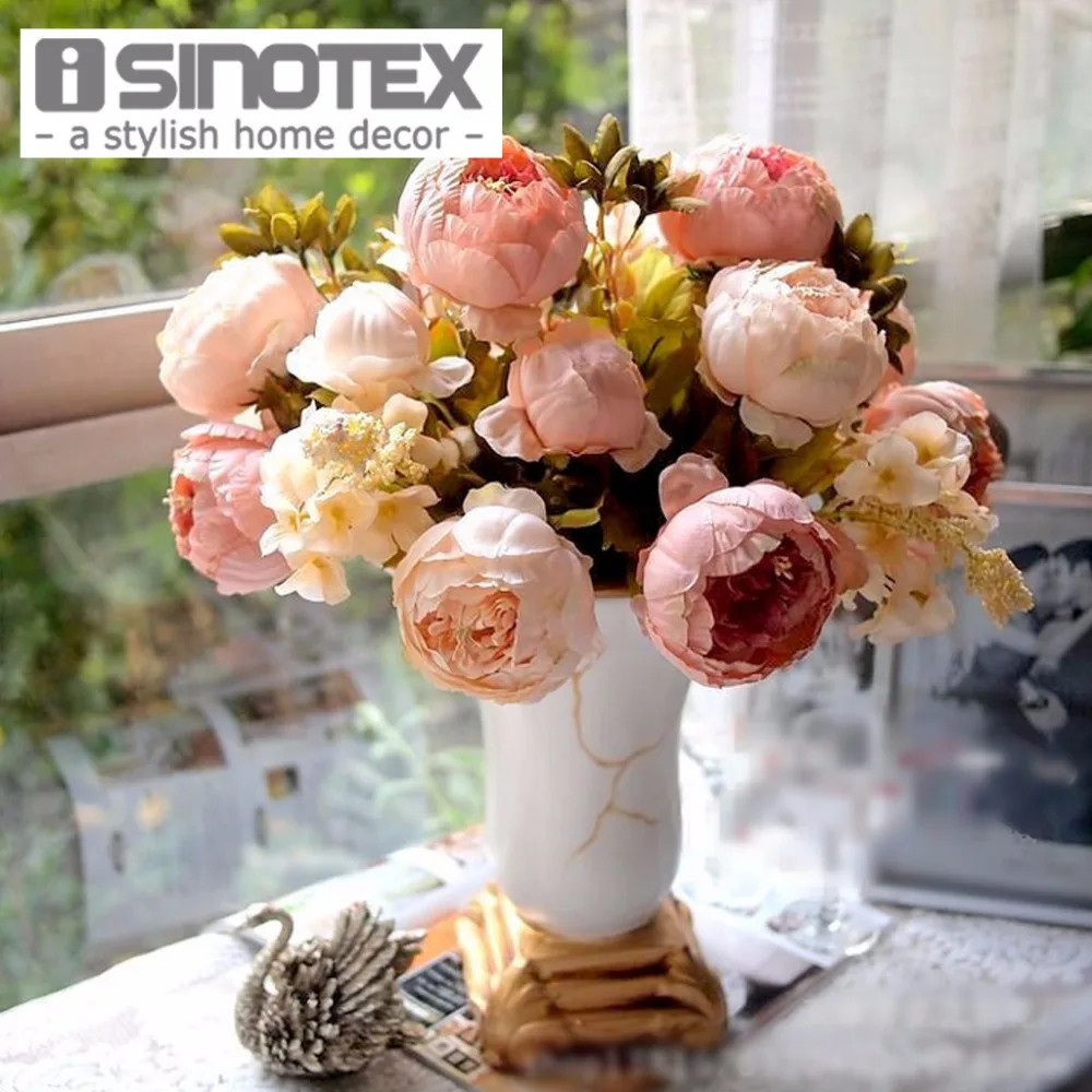 Artificial Flowers For Decoration Peony Silk Decorative Flowers European Style Artificial Flower Wedding Decoration 1 Pcs
Artificial Flowers For Decoration Peony Silk Decorative Flowers European Style Artificial Flower Wedding Decoration 1 Pcs
