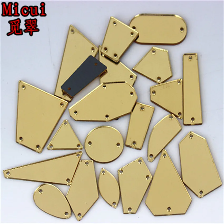 Micui 20pcs Many Shapes mirror Light coffee Acrylic Rhinestones with holes flat back Sew on Stone for Dress decortaions MC998
Micui 20pcs Many Shapes mirror Light coffee Acrylic Rhinestones with holes flat back Sew on Stone for Dress decortaions MC998