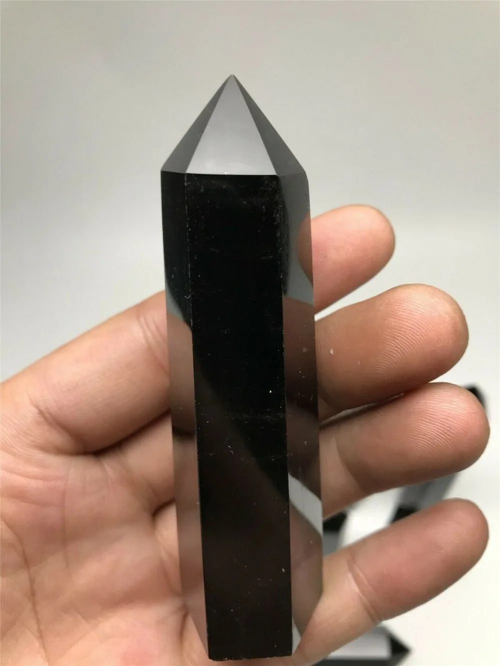 1pc Natural Clear Obsidian Quartz Crystal Point Bulk lot Reiki Chakra Healing
1pc Natural Clear Obsidian Quartz Crystal Point Bulk lot Reiki Chakra Healing