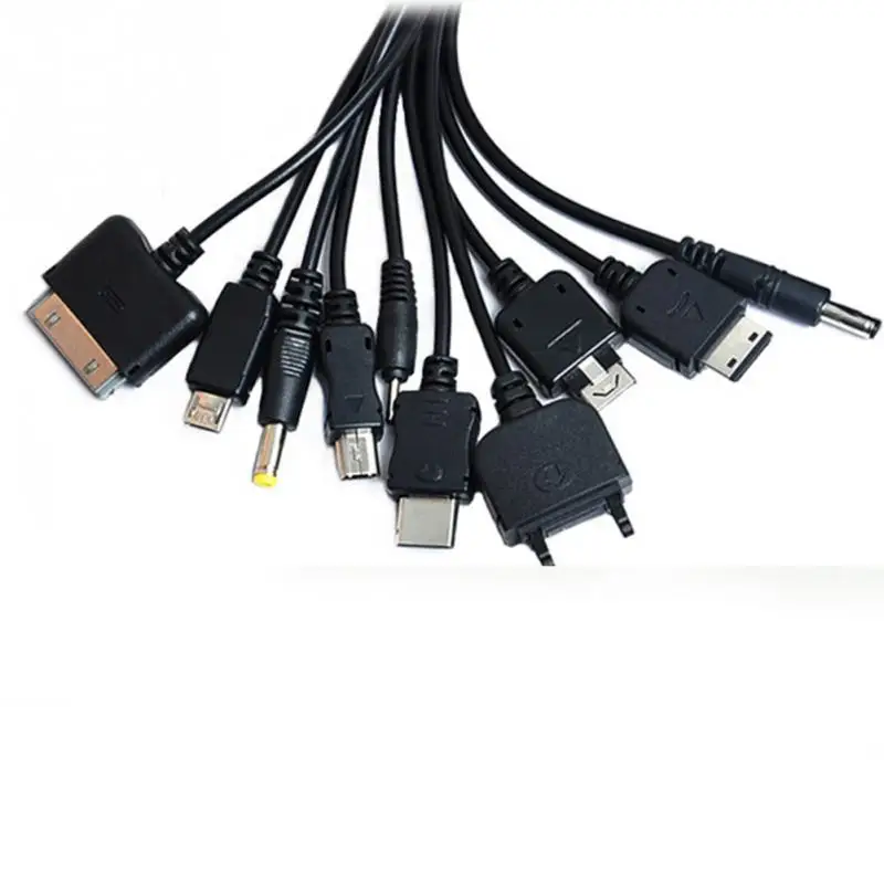 Universal Phone USB Charging Cable Multicharger 10 Kinds Of 1-to-10cord Power Connecting Cable Y / USB / Extension Cable
Universal Phone USB Charging Cable Multicharger 10 Kinds Of 1-to-10cord Power Connecting Cable Y / USB / Extension Cable