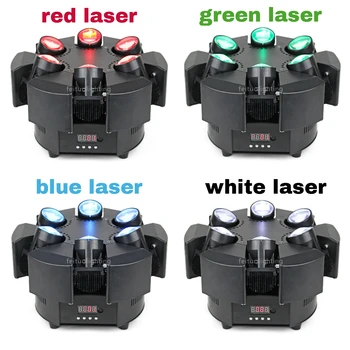 6 Heads Smart Beam Laser Moving Head Light 6X10W RGBW 4IN1 Strobe Effect Smooth Dimmer XY axis rotation Moving Head Beam Laser
6 Heads Smart Beam Laser Moving Head Light 6X10W RGBW 4IN1 Strobe Effect Smooth Dimmer XY axis rotation Moving Head Beam Laser