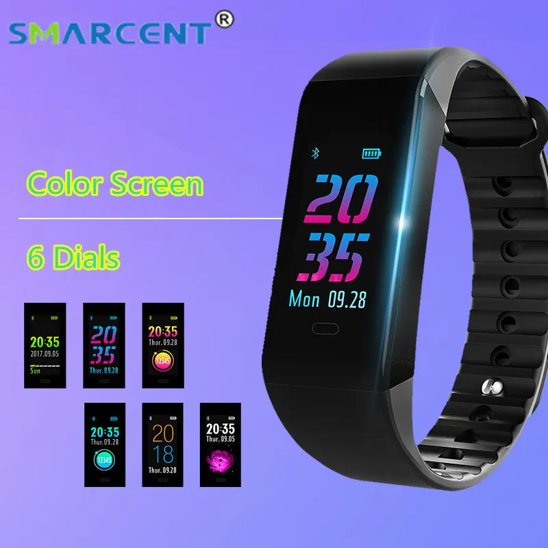 Color Screen Smart Band Heart Rate Monitor Fitness Bracelet Wristband IP67 Waterproof Smart Band Blood Pressure for IOS Android
Color Screen Smart Band Heart Rate Monitor Fitness Bracelet Wristband IP67 Waterproof Smart Band Blood Pressure for IOS Android