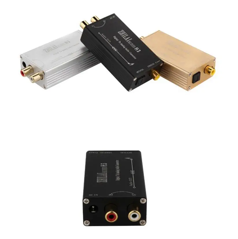 ZL-H3 Digital audio conversion analog signal Audio decoder ,optical coaxial conversion rca audio 24Bit 192KHz dac amplifier
ZL-H3 Digital audio conversion analog signal Audio decoder ,optical coaxial conversion rca audio 24Bit 192KHz dac amplifier
