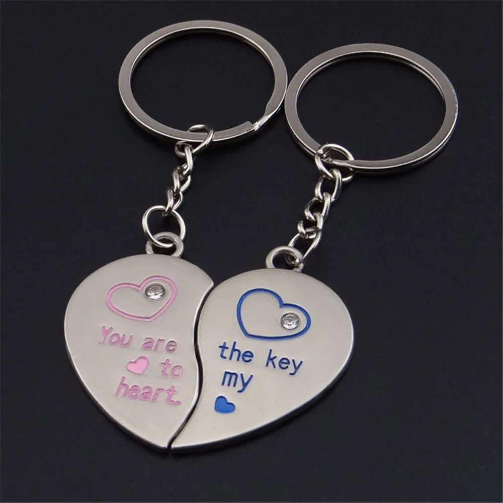 A Pair Of Heart-Shaped Couple Key Chain Car Key Ring For Volkswagen Polo Peugeot 207 Smart Fortwo Audi A4 Lexus Keychain Keyring
A Pair Of Heart-Shaped Couple Key Chain Car Key Ring For Volkswagen Polo Peugeot 207 Smart Fortwo Audi A4 Lexus Keychain Keyring