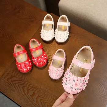 Children Girl Shoes Cute Flower PU Leather Kid Anti-slip On Shoes Toddler Hook & Loop First Walkers
Children Girl Shoes Cute Flower PU Leather Kid Anti-slip On Shoes Toddler Hook & Loop First Walkers