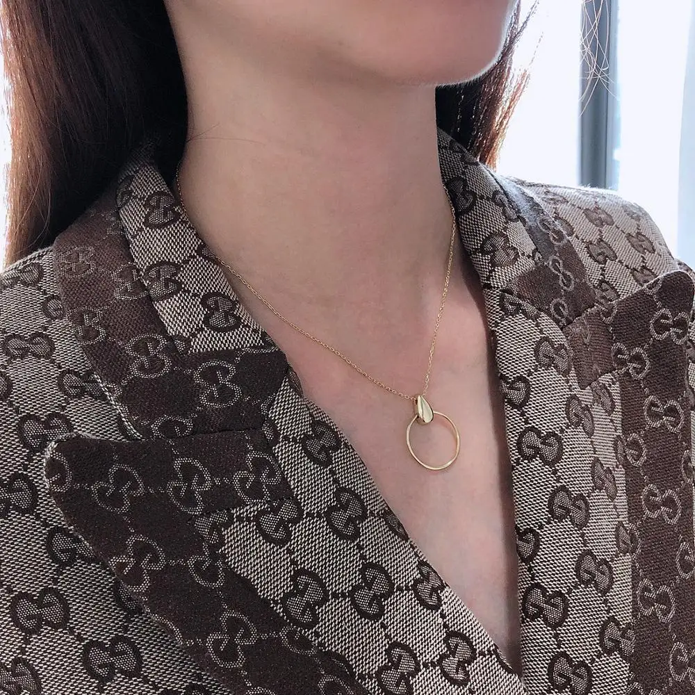 Amaiyllis 925 Sterling Silver Simple Big Circle Choker Pendant Necklaces For Women Necklace Party collier Jewelry
Amaiyllis 925 Sterling Silver Simple Big Circle Choker Pendant Necklaces For Women Necklace Party collier Jewelry