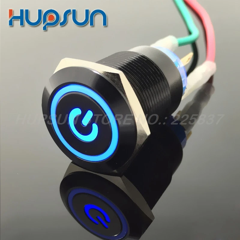 5pc waterproof blue LED 5v 12v 19mm black buttons lighted push button switch latching lock push-button switch door push switch
5pc waterproof blue LED 5v 12v 19mm black buttons lighted push button switch latching lock push-button switch door push switch