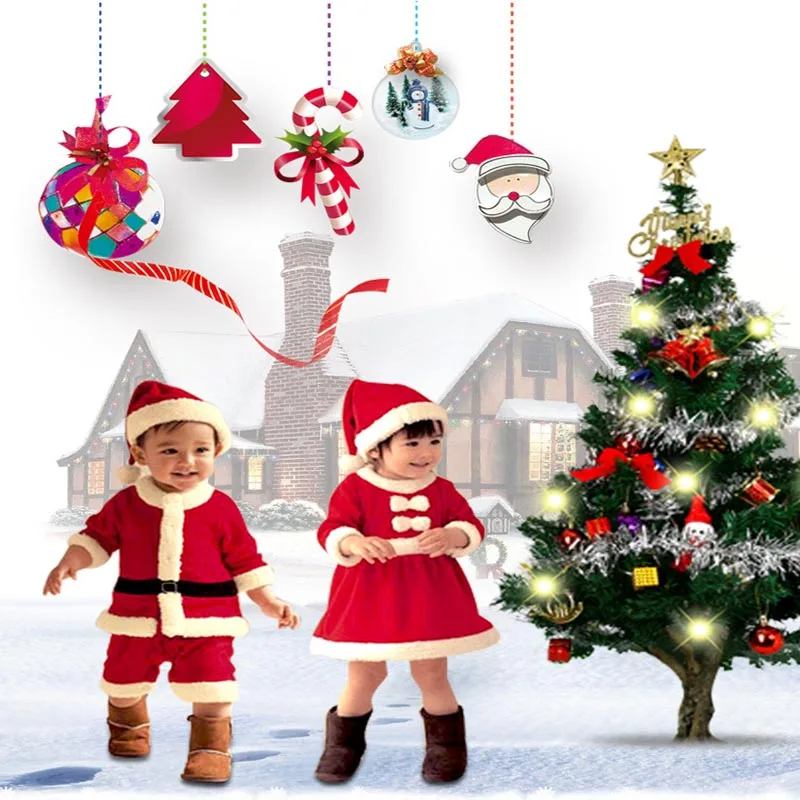 Christmas Children Rompers Costume Kids Newborn Fleece Lining Outfits Clothes New Year Boys Girls Infant Santa Claus Suit Hat
Christmas Children Rompers Costume Kids Newborn Fleece Lining Outfits Clothes New Year Boys Girls Infant Santa Claus Suit Hat