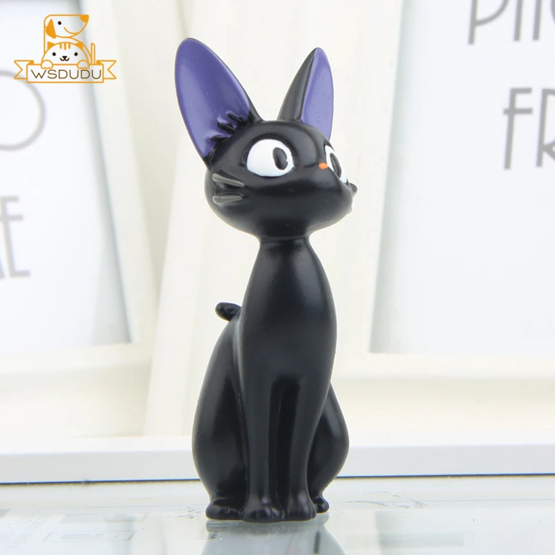 Kiki JiJi черная кошка без лица мужские фигурки японское аниме мультфильм животные