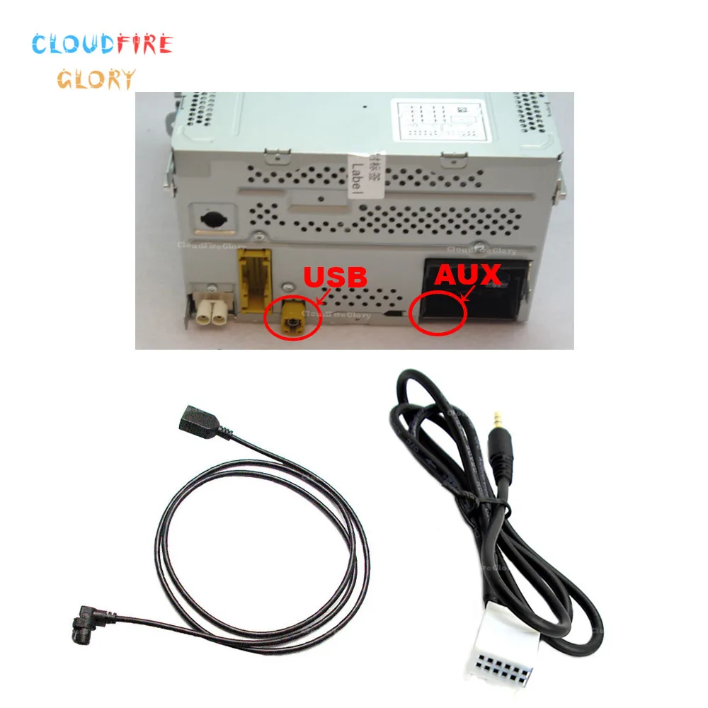 Car Radio RCD510 USB Socket AUX Interface 3AD035190 USB AUX Cable Wire Harness Adapter For VW Golf 5 Jetta Passat Tiguan 
Car Radio RCD510 USB Socket AUX Interface 3AD035190 USB AUX Cable Wire Harness Adapter For VW Golf 5 Jetta Passat Tiguan