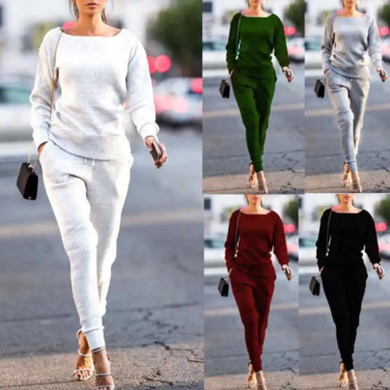 Sping 2 Piece Set Women Sweatshirt+Pants Suit Tracksuits Long Sleeve Casual Outfit Size S M L XL
Sping 2 Piece Set Women Sweatshirt+Pants Suit Tracksuits Long Sleeve Casual Outfit Size S M L XL
