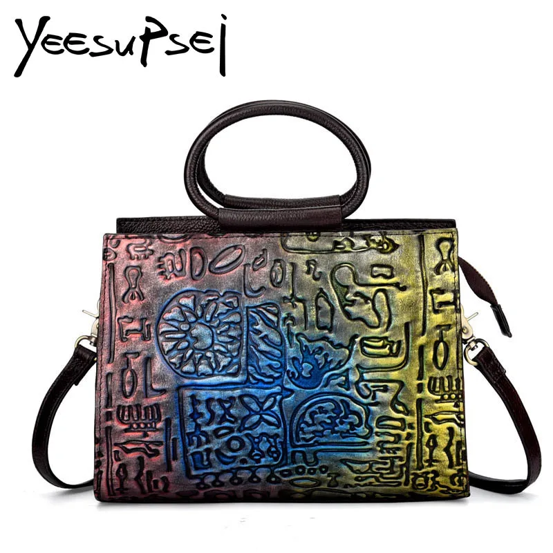 YeeSupSei Female Handbag Fashion Gradual Change Color Egyptian Bales Oracle Casual Shoulder Bag Women Tote Bag Hard Handle Bag
YeeSupSei Female Handbag Fashion Gradual Change Color Egyptian Bales Oracle Casual Shoulder Bag Women Tote Bag Hard Handle Bag
