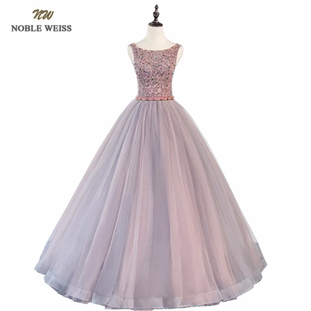 NOBLE WEISS Gray Prom Dresses Beading Lace Robe De Soiree Ball Gown High Quality Luxury Floor-length Evening Part Gown
NOBLE WEISS Gray Prom Dresses Beading Lace Robe De Soiree Ball Gown High Quality Luxury Floor-length Evening Part Gown
