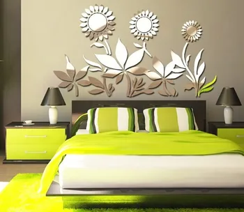 MEYA 90x90cm Big Size Rich Sunflowers Wall Mirror Sticker , Original Crystal Acrylic Mirror Decoration
MEYA 90x90cm Big Size Rich Sunflowers Wall Mirror Sticker , Original Crystal Acrylic Mirror Decoration
