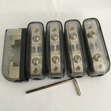5 teile/los Gute Qualität Auto Lkw Audio Verstärker MINI ANL Sicherung Halter Block mit Sicherung und Freies M3 Schlüssel(China)