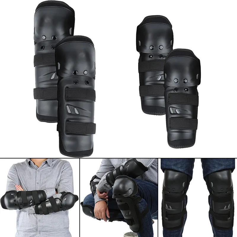 NEW 4PCS/set Sports Adult Elbow Knee Shin Armor Geer Guard Pads Protector for Bike Motorcycle Motorbike Bike Racing Skating
NEW 4PCS/set Sports Adult Elbow Knee Shin Armor Geer Guard Pads Protector for Bike Motorcycle Motorbike Bike Racing Skating