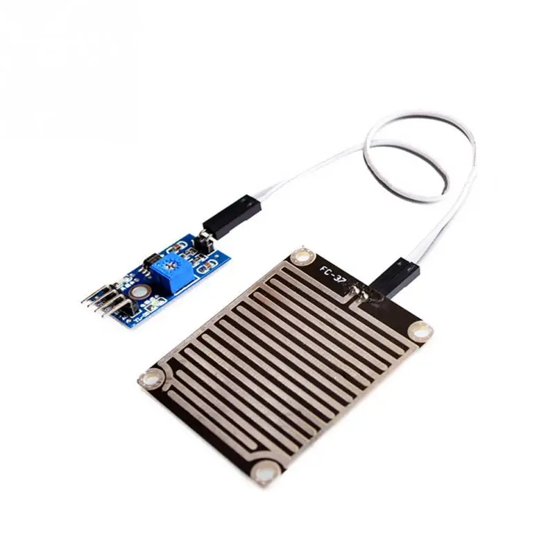 New Snow/Raindrops Detection Sensor Module Rain Weather Module Humidity For Arduino
New Snow/Raindrops Detection Sensor Module Rain Weather Module Humidity For Arduino