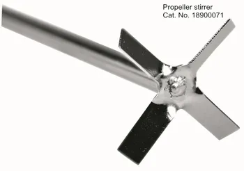 316L Stainless Steel Propeller Centrifugal Straight Paddle PTFE Stirrer Accessories of Overhead Stirrer For OS20/OS40 Series
316L Stainless Steel Propeller Centrifugal Straight Paddle PTFE Stirrer Accessories of Overhead Stirrer For OS20/OS40 Series