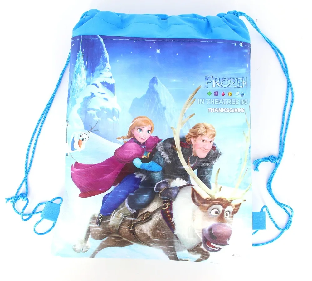 12Pcs/Pack Frozen Loot Bag Backpacks 27*36cm Girls Happy Birthday Favors Party Plates Supplies
12Pcs/Pack Frozen Loot Bag Backpacks 27*36cm Girls Happy Birthday Favors Party Plates Supplies