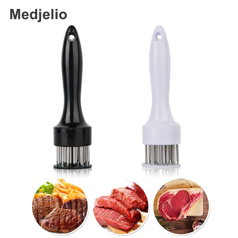 Medjelio Profession 304 Stainless Steel BBQ Meat Tenderizer Pounders Needle Kitchen Supplies Poultry Cooking Knife Tools
Medjelio Profession 304 Stainless Steel BBQ Meat Tenderizer Pounders Needle Kitchen Supplies Poultry Cooking Knife Tools