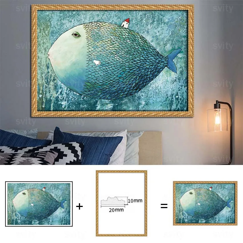 Blue Big Fish Wall Picture Child Room Home Decoration self-adhesvie pvc wallpaper Painting poster Art Kids Baby BedroomTZ076
Blue Big Fish Wall Picture Child Room Home Decoration self-adhesvie pvc wallpaper Painting poster Art Kids Baby BedroomTZ076