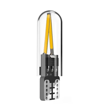 T10 194 2825 WY5W W5W Filament Lights COB LED Glass Shell Wedge Auto Parking Bulbs CANBUS NO ERROR Car Reading Dome Lamp DC 12V
T10 194 2825 WY5W W5W Filament Lights COB LED Glass Shell Wedge Auto Parking Bulbs CANBUS NO ERROR Car Reading Dome Lamp DC 12V