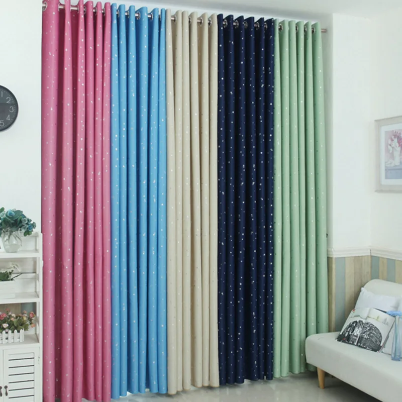 Pastoral style star print blackout curtains for window treatment blinds finished drapes window curtains for living room blinds
Pastoral style star print blackout curtains for window treatment blinds finished drapes window curtains for living room blinds