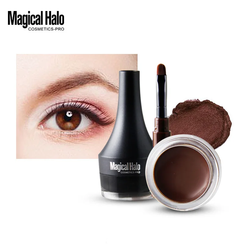 2018 New Makeup Waterproof Lock Color Cream Eyebrow Gel Pencil 2 Colors Eyebrow Tint Brown 3D Natural Eyebrow Pen with Brush
2018 New Makeup Waterproof Lock Color Cream Eyebrow Gel Pencil 2 Colors Eyebrow Tint Brown 3D Natural Eyebrow Pen with Brush