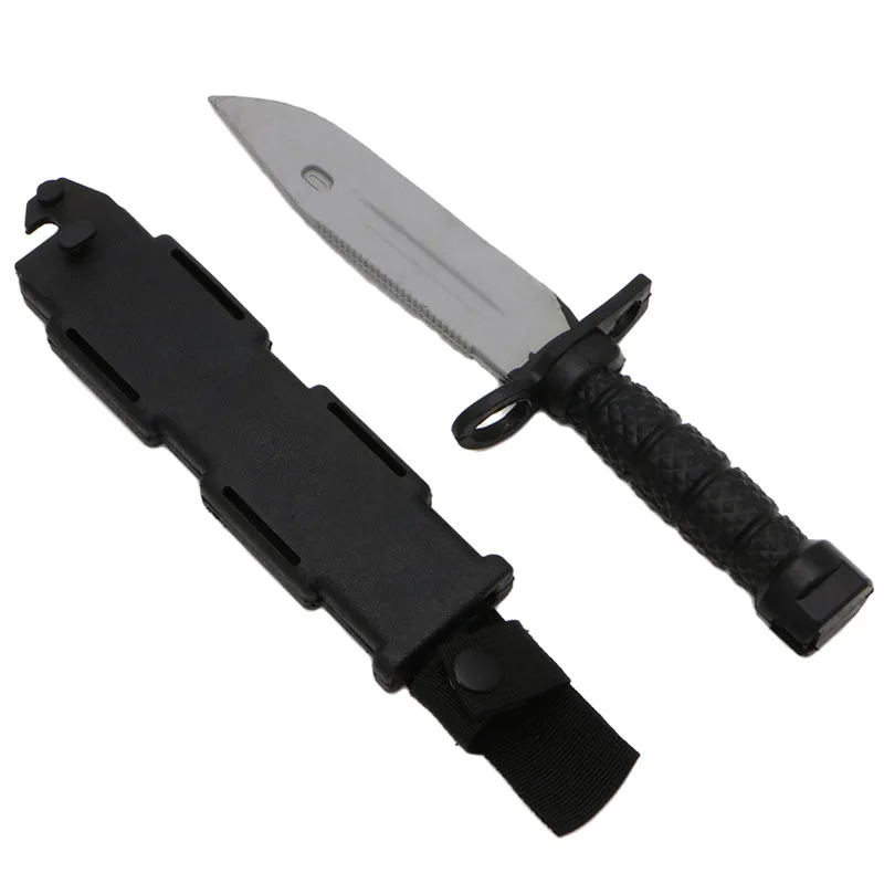 Plastic Case Rubber Knife Soft Blade Bayonet Cosplay Military War Movie Prop Hot
Plastic Case Rubber Knife Soft Blade Bayonet Cosplay Military War Movie Prop Hot