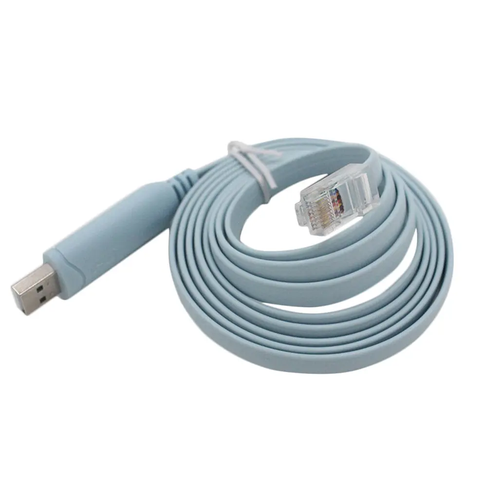 5pcs USB TO RJ45 Serial Console Cable Express Net Routers Cable For Cisco Router
5pcs USB TO RJ45 Serial Console Cable Express Net Routers Cable For Cisco Router