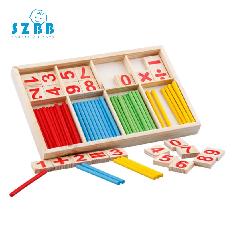 SZ STEAM Montessori Toys Math Educational Wooden Toys for Children Early Learning Puzzle Kids Number Counting Sticks Teaching
SZ STEAM Montessori Toys Math Educational Wooden Toys for Children Early Learning Puzzle Kids Number Counting Sticks Teaching