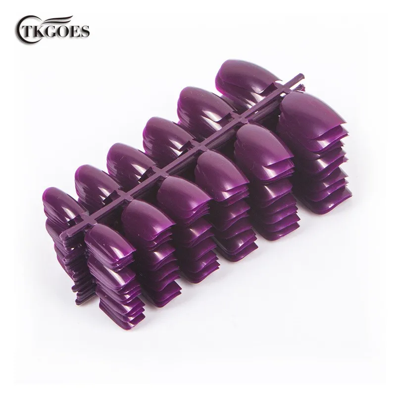 TKGOES Free Shipping for 3 Packs 120pcs Nail Tips Short Design Fake Nails Full Cover False Acrylic Nails Artificial Deep Purple
TKGOES Free Shipping for 3 Packs 120pcs Nail Tips Short Design Fake Nails Full Cover False Acrylic Nails Artificial Deep Purple