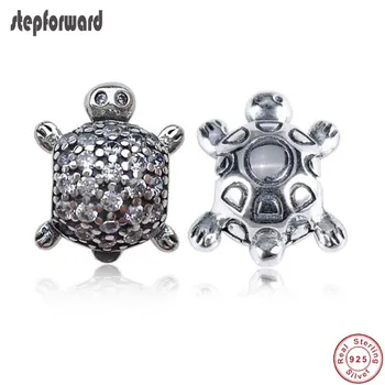 STEP FORWARD High Quality DIY Lovely Animal Desgin 925 Pure Silver Turtle Charm Fitting European Silver Charm Bracelet
STEP FORWARD High Quality DIY Lovely Animal Desgin 925 Pure Silver Turtle Charm Fitting European Silver Charm Bracelet
