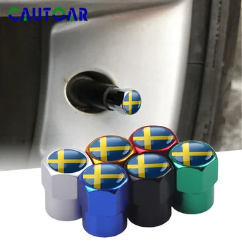 4pcs Car Styling Sweden Flag Emblem Wheel Tire Valves Tyre Air Caps Case for Volvo V70 XC60 S60 V60 V40 decoration Accessories
4pcs Car Styling Sweden Flag Emblem Wheel Tire Valves Tyre Air Caps Case for Volvo V70 XC60 S60 V60 V40 decoration Accessories