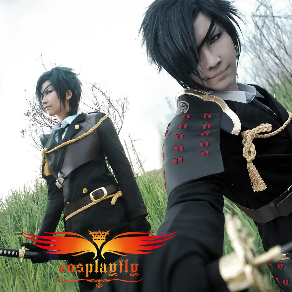 HOT Webgame Touken Ranbu Shokudaikiri Mitsutada Battleframe Cosplay Costume Custom Uniform Tie Gloves Accessory Adult Men Outfit 
HOT Webgame Touken Ranbu Shokudaikiri Mitsutada Battleframe Cosplay Costume Custom Uniform Tie Gloves Accessory Adult Men Outfit