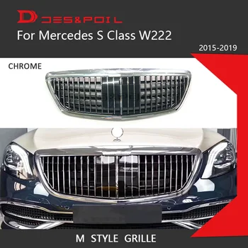 S Class W222 Maybach Grille For Mercedes Benz Sedan Chrome Front Racing Grill 2015-2019 S320 S400 S350 S500 S450 Great Fitment
S Class W222 Maybach Grille For Mercedes Benz Sedan Chrome Front Racing Grill 2015-2019 S320 S400 S350 S500 S450 Great Fitment