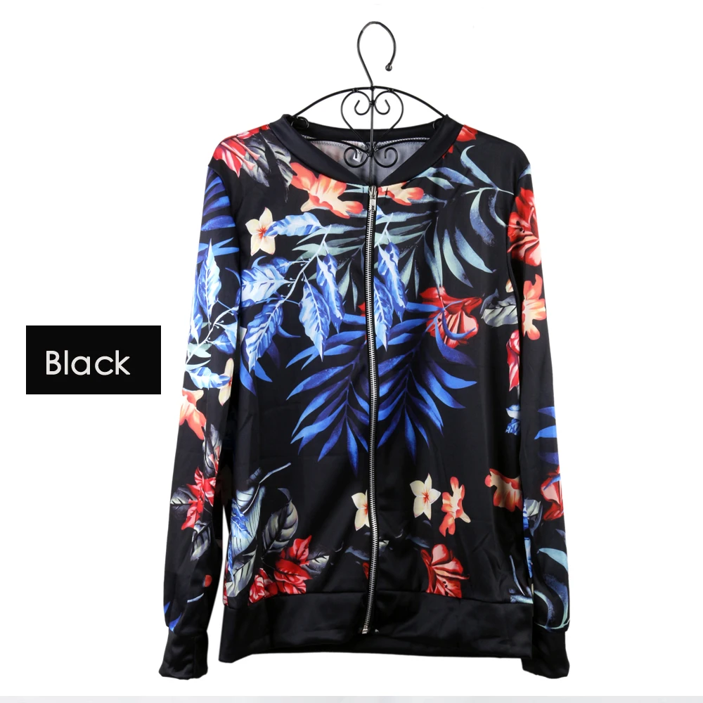 8 Colors Women Jackets Flower Floral Print Retro Ladies Zipper Up Short Thin Slim Bomber Jacket Coats Basic Casual Outerwear
8 Colors Women Jackets Flower Floral Print Retro Ladies Zipper Up Short Thin Slim Bomber Jacket Coats Basic Casual Outerwear